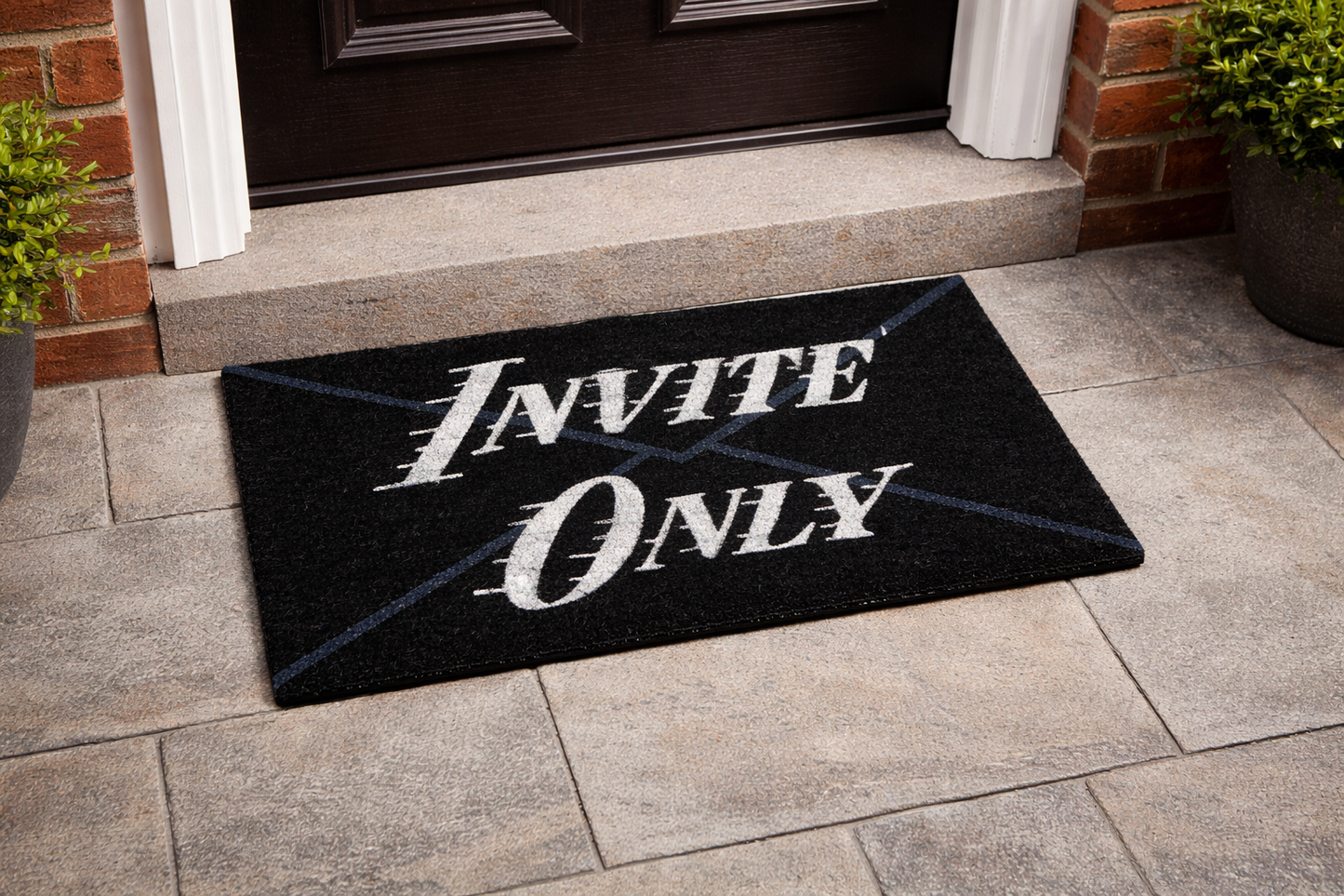 INVITE ONLY DOORMAT