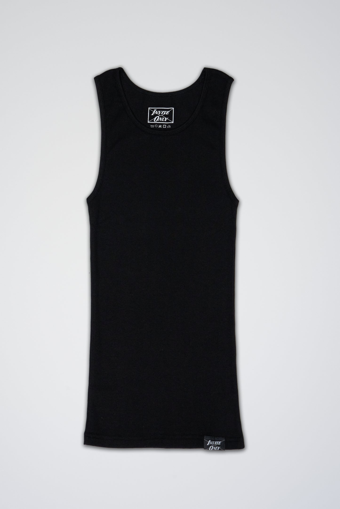 Invite Only Black Beater Tanks